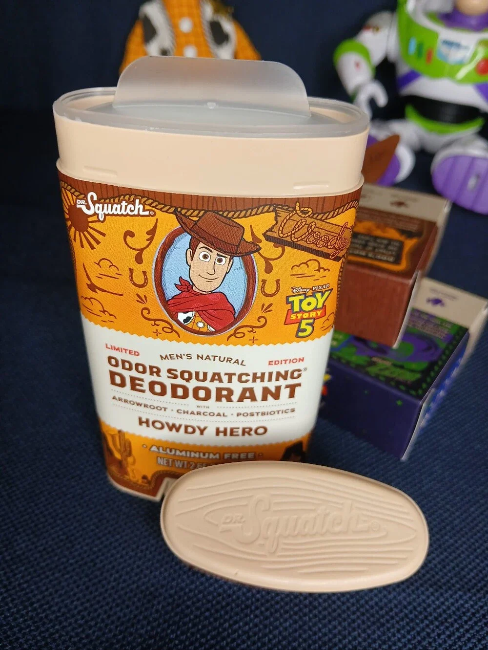 Dr Squatch toy story 5 bundle soap and deodorant *toys not included*